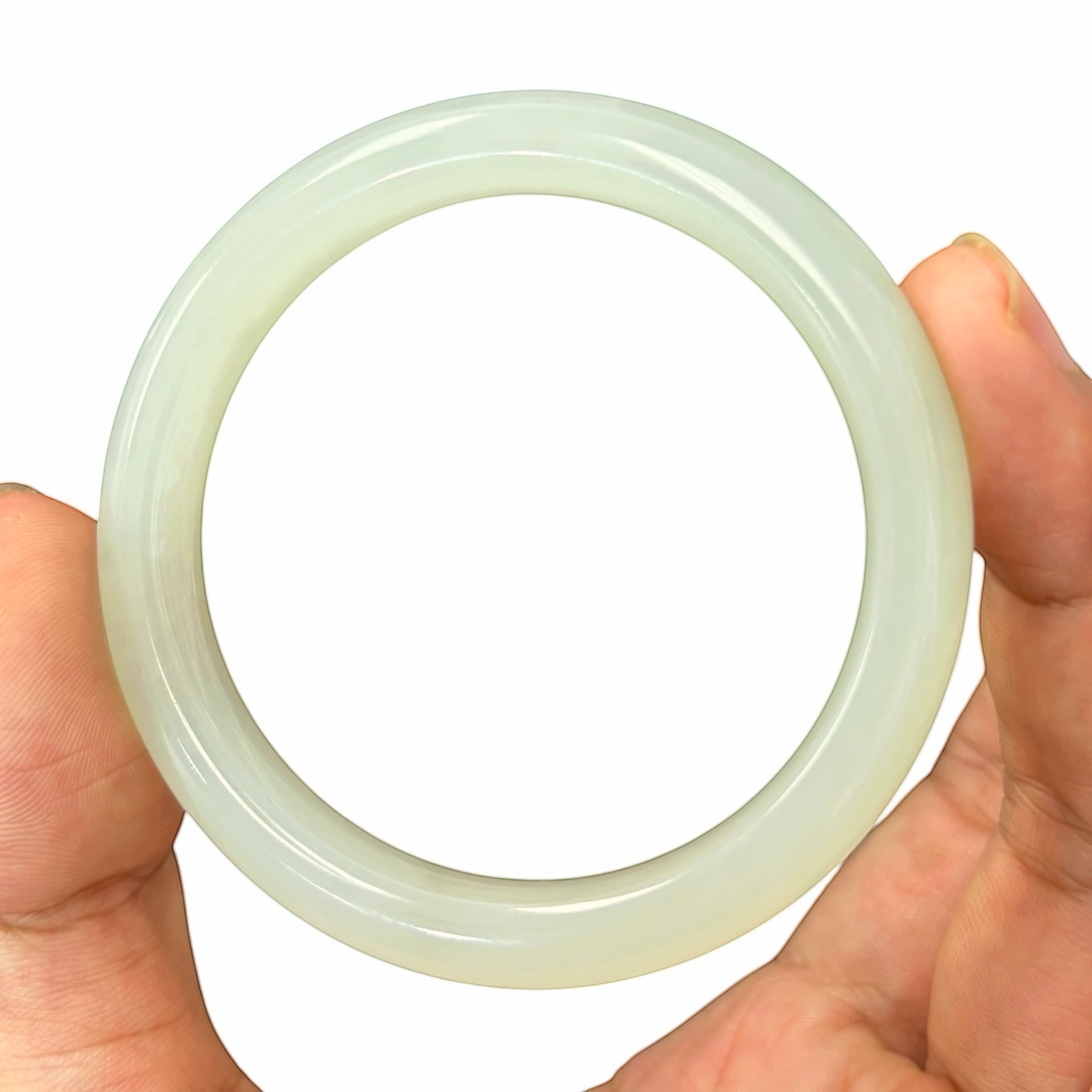 Classic Jade Bangle Bracelet