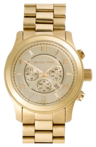 michael kors large runway bracelet watch