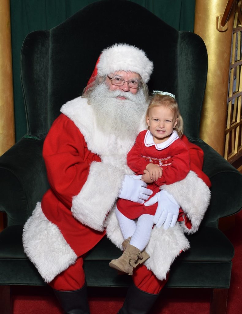 Harlo with Santa