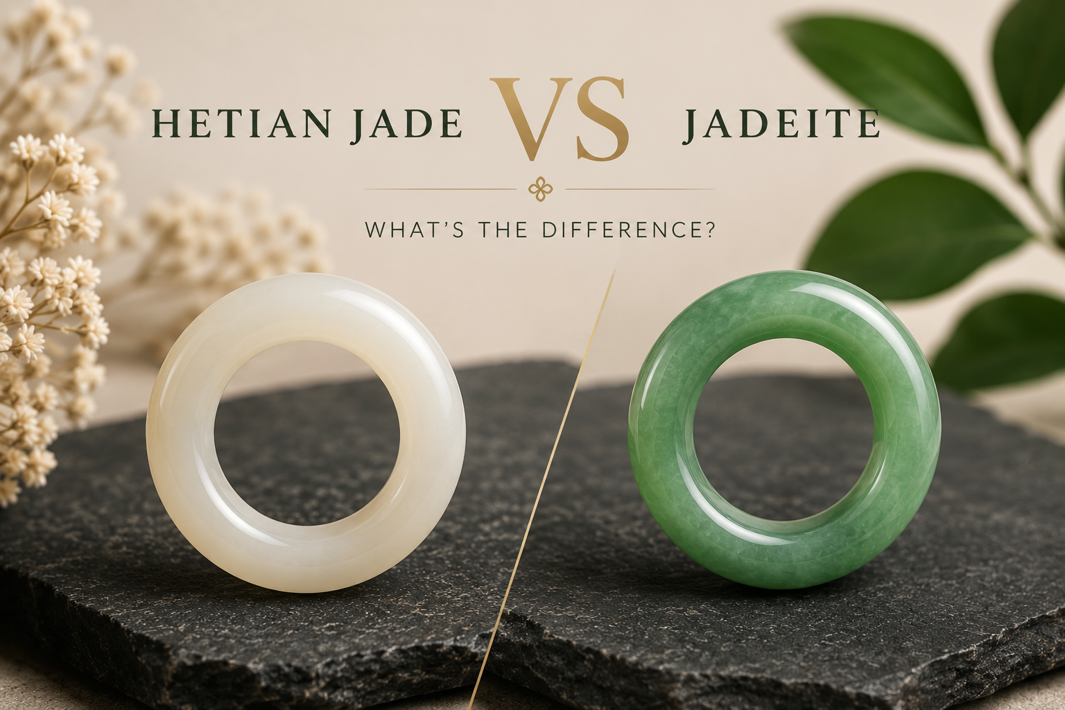 Hetian Jade vs Jadeite | Key Differences Explained
