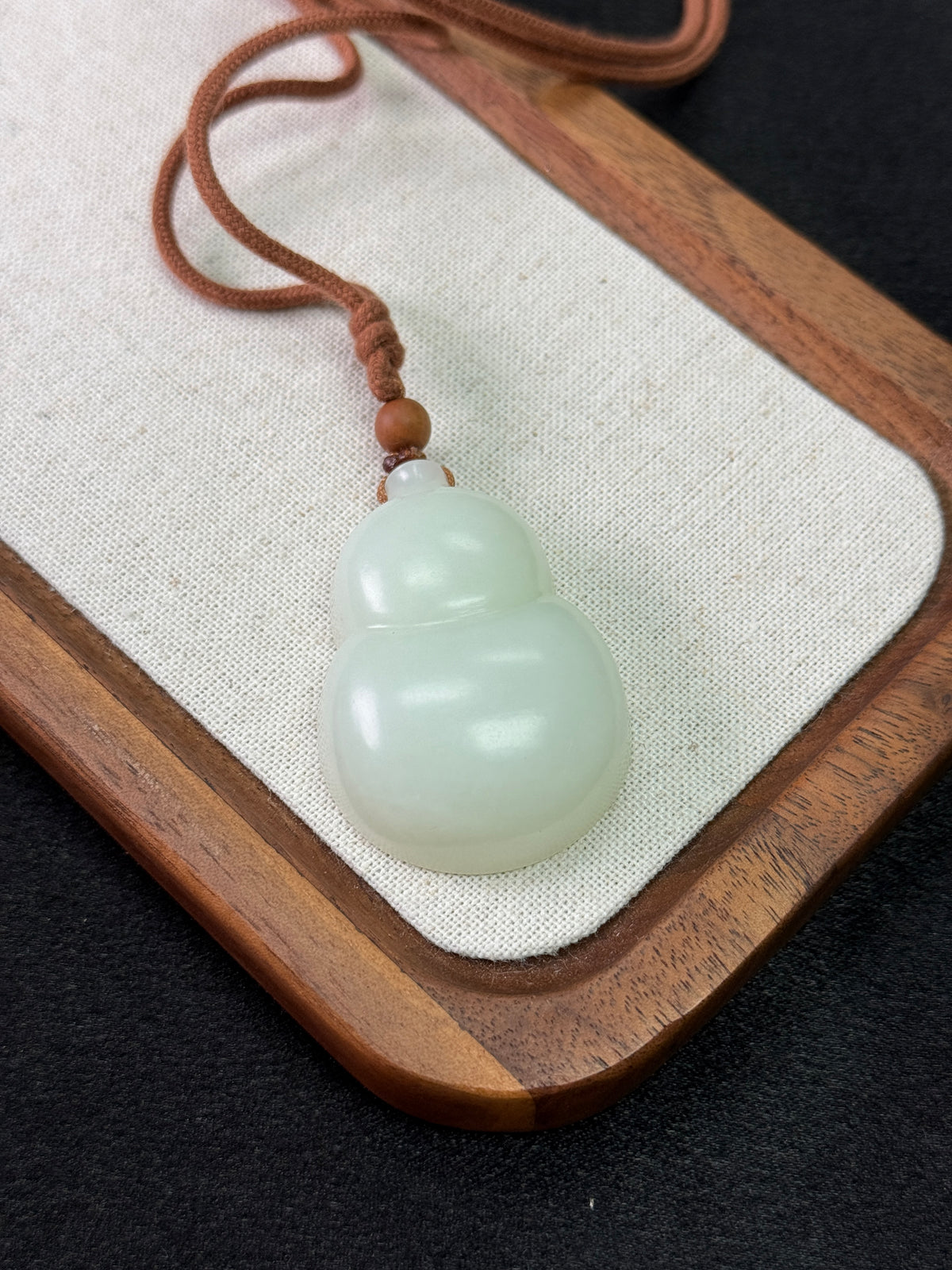 Ivory Gourd – White Gourd Pendant | Hetian nephrite jade